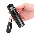 Battery-Free Luggage Scale – No Batteries Needed, Portable Digital Hanging Suitcase Weight Scale for Air Travel & Checked Bags, 110lb/50kg, LCD Display, Compact Travel Accessory by TravelInspira