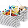 Lifewit Extra Large Tote Bag, Reusable Grocery Bags with Metal Wire Frame and Handles by Lifewit