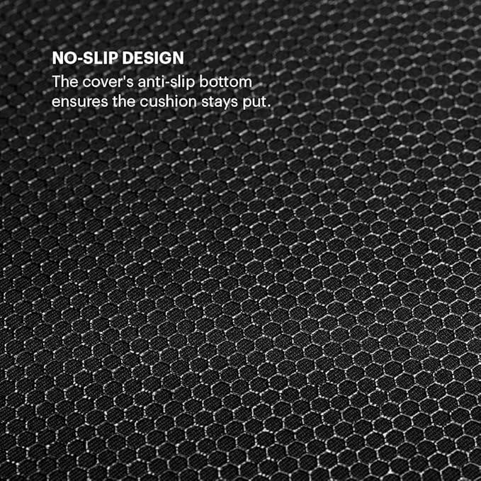 Purple Double Seat Cushion, Two-Sided Soft and Firm 2 Inch Gel Seat Cushion | GelFlex Grid for Office Chair, Car - Pressure-Reducing, Temperature-Neutral, No-Slip - Made in USA - Image 4