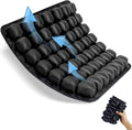 JNHEST Travel Seat Cushion, Without Pump Inflatable Seat Cushion for Long Flights, Press Design Air Portable Seat Travel Cushion, 49 Airbags for Car,Office,Stadium,Ergonomically Pressure Relief. by Unknown