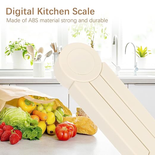 Folding Food Scale, Digital Kitchen Scale, Portable Food Scale Travel Scale for Food, Collapsible Mini Pocket Scale Grams and Ounces, Ideal for Diet Calorie Control Compact Kitchen (Pink) - Image 9