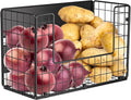 Magnetic Shelf for Fridge, Large Basket for Aluminum Foil | 50 lbs strong magnet, no-drill, large capacity, ventilated for produce, fits cabinet, wrap boxes, snacks, coffee pods. by Ofiray-home