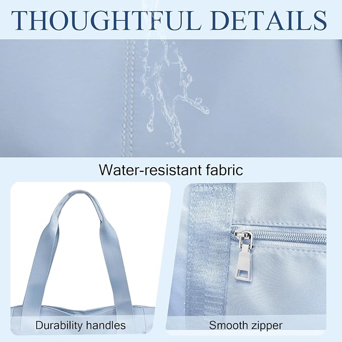 PlasMaller Carry On Travel Duffle Bag Packable Luggage Travel Gear Sports Gym Bags Lightweight Tote Shoulder Pack - Image 5