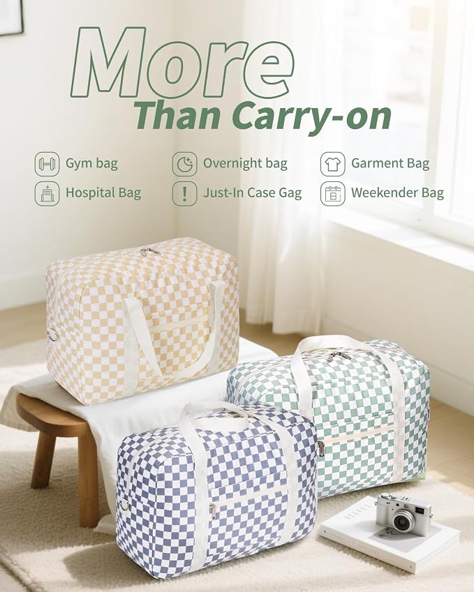 For Spirit Airlines Personal Item Bag Foldable Travel Duffel Bag Tote Carry on Luggage Duffle Overnight for Women and Men - Image 7