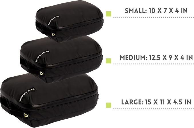 Adventure Travel Packing Cubes, IP65 Water&Dust Proof Organizer Wet Bags - Image 5