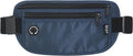 Slim RFID Blocking Money Belt for Travel - Anti-Theft Hidden Passport Holder Waist Wallet with Secure Pouch for Cash, Credit Cards & Phone Safe (Navy Blue) by Arouselove