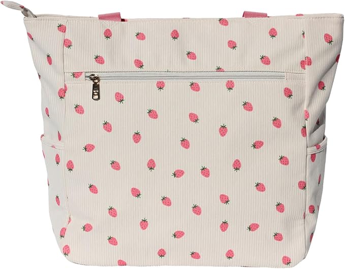 ESVAN Original Floral Water Resistant Large Tote Bag Shoulder Bag for Gym Beach Travel Daily Bags Upgraded - Image 5