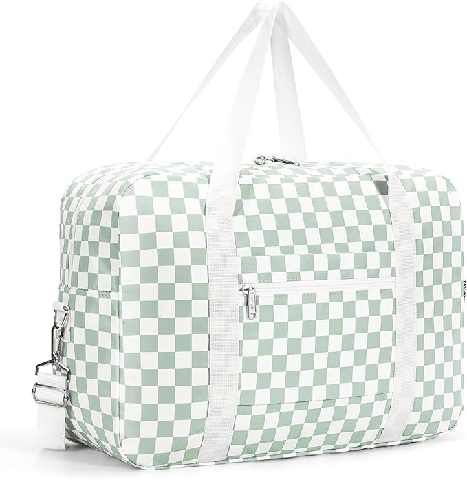 For Spirit Airlines Personal Item Bag Foldable Travel Duffel Bag Tote Carry on Luggage Duffle Overnight for Women and Men by Narwey