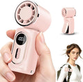 Portable handheld Fan Clip-On Mini Fan 3000mAh 5-speed 180° Rotating | 14500 RPM personal fan Pocket Size USB Cooling Fan for Travel, Beach, Makeup, Office, indoor and outdoor by StayCoolontheGo