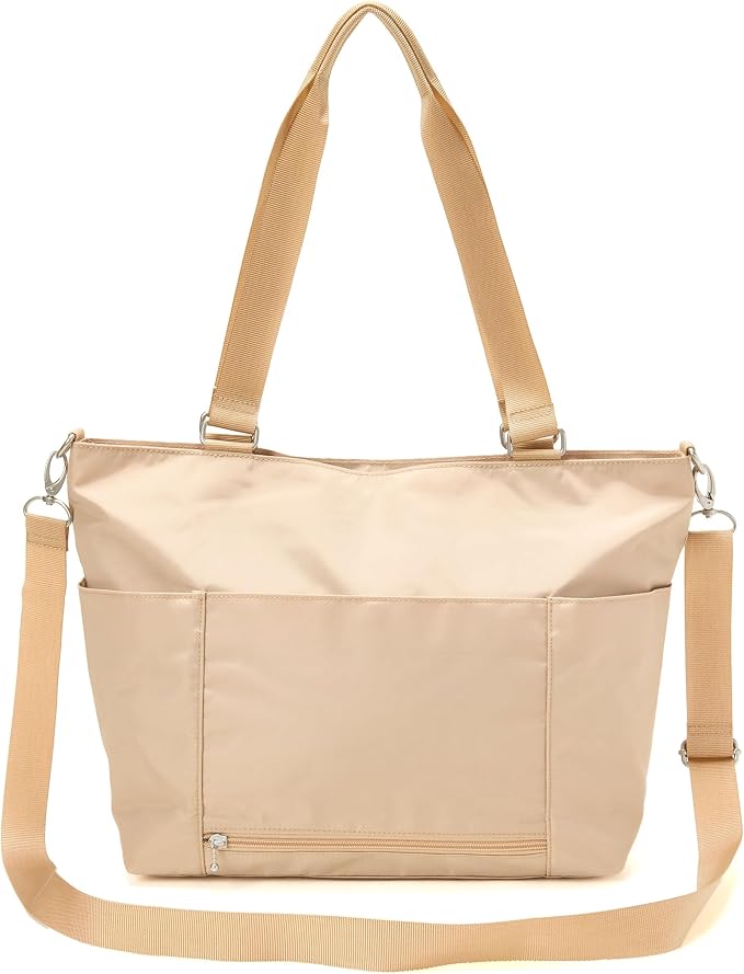 Baggallini Essential Laptop Tote - Work Tote Bag with Laptop Sleeve - Lightweight Travel Crossbody Shoulder Bag for Women - Image 10