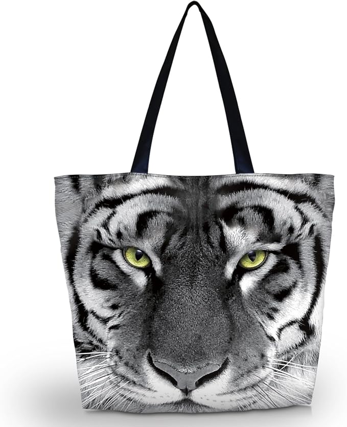 Beach Tote Bags Travel Totes Bag Shopping Zippered Tote for Women Foldable Waterproof Overnight Handbag by newplenty