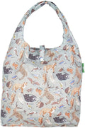 ECO CHIC Foldable Reusable Grocery Bags - Lightweight, Recycled & Reusable Shopping Bag - Waterproof Packable Tote by ECOCHIC