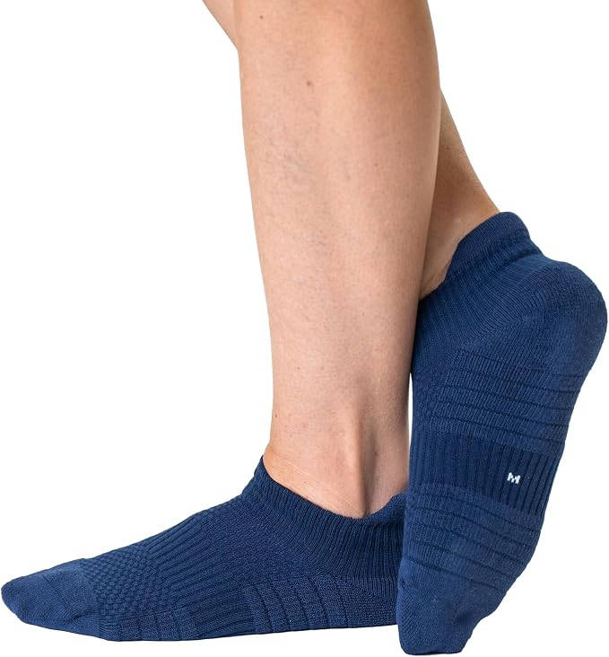Viasox Ankle Compression Socks for Women & Men, 14 mmHg Support Improves Circulation, Extra Cushioned by Viasox
