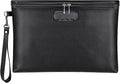 Fireproof Money Bag with Lock, Cash Pouch, 11.2"x7.6", Black | Zipper Closure, Portable Safe Storage for A5 Size Files, Cheque, Cell Phone, Tablet, Credit Card, Passport, Jewelry by ZOOPIP