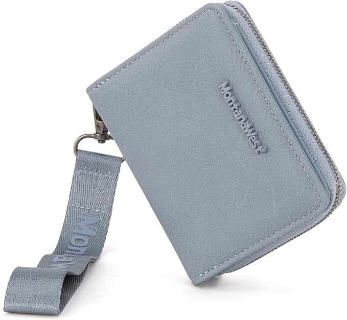 Montana West Small Wallet for Women Female Ladies with a Detachable Wristlet Women's Wallet with Rfid Blocking Lining Minimalist Lightweight & Easy to Carry by THEOFFICIALMONTANAWEST