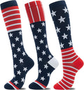 fenglaoda Compression Socks for Women Men 3 Pairs Graduated Compression Support Circulation Socks for Nurses by fenglaoda