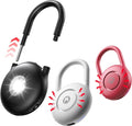 HOU 130dB Personal Alarms for Women – USB-C Rechargeable Self Defense Alarm Keychain with Strobe Light – Loud Personal Safety Alarm for Students & Jogging – Safe for Seniors, Black by HOU