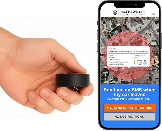 Tracker - Real-Time Mini GPS System. Hidden GPS Tracking Device for Cars, Trucks, Trailers, Assets & Fleet Vehicles. Waterproof Portable GPS Tracker with Magnet & Long Battery. - Image 9