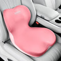 Coverado Car Seat Cushion and Lumbar Support Pillow One Piece, Memory Foam Ergonomic Back Support Driving Seat Cushion for Back Pain, Non-Slip Washable Cushion for Car, Driver, Office by COVERADOAUTO