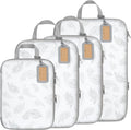 Cambond Compression Packing Cubes for Travel - Luggage Suitcase Organizer | Compression Zip Design for Space-saving, Expandable, Lightweight, Keep Clothes Sorted, Luggage Space Tidy, Carry on Pack Fast by Cambond