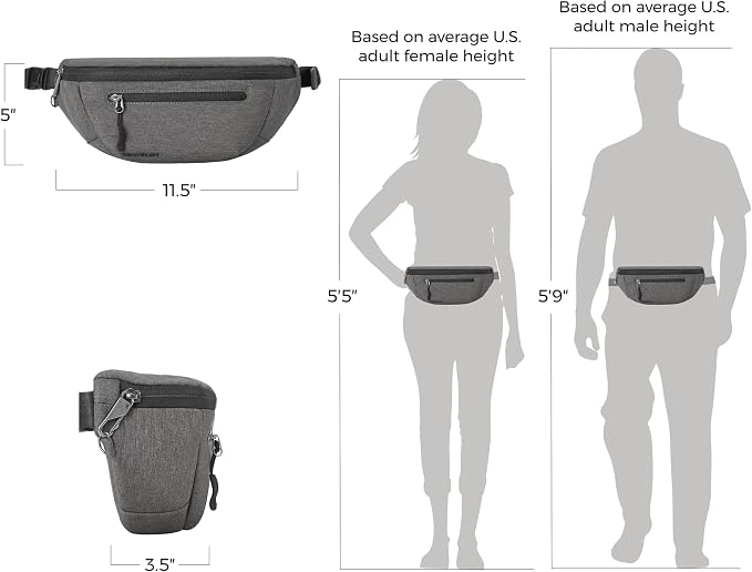 Travelon Anti Theft Urban Waistpack - Image 4