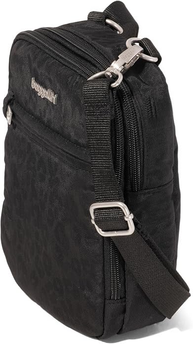 Baggallini Securtex® Anti-theft Mini Everything Crossbody Bag, 6.3"x8.25" Rfid, Locking Zippers & Cut-resistant Strap - Image 2