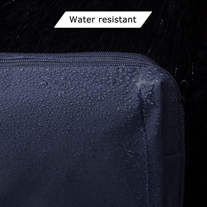 BAGSMART Toiletry Bag for Men, Travel Toiletry Organizer Dopp Kit Water-resistant Shaving Bag for Toiletries Accessories, Door Room Essentials,Navy Blue-basic - Image 4