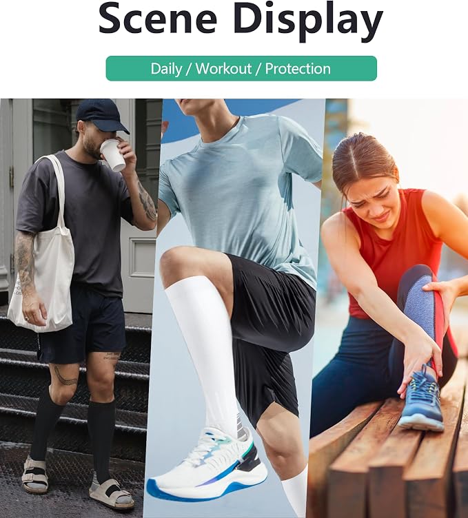 FuelMeFoot 3 Pack Copper Compression Socks - Compression Socks Women & Men Circulation - Best for Medical,Running,Athletic - Image 6