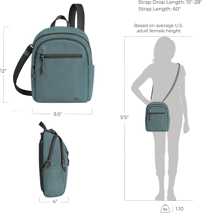 Travelon Anti-Theft The Voyages Tour Bag - Image 4