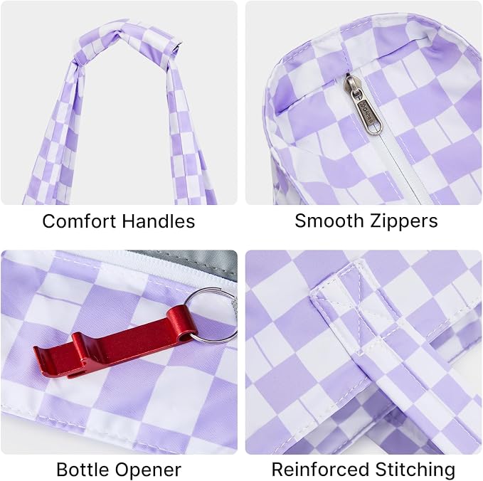 G4Free Large Beach Bag Waterproof Sandproof, Zipper Pool Tote for Women | XL Large Capacity, with Wet Compartment, Foldable Packable with A Pouch, for Swim Travel Grocery - Image 6