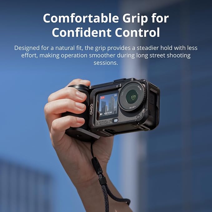 Osmo Action 6 Street Photography Grip Accessory Kit, Compatibility: Osmo Action 6 - Image 2