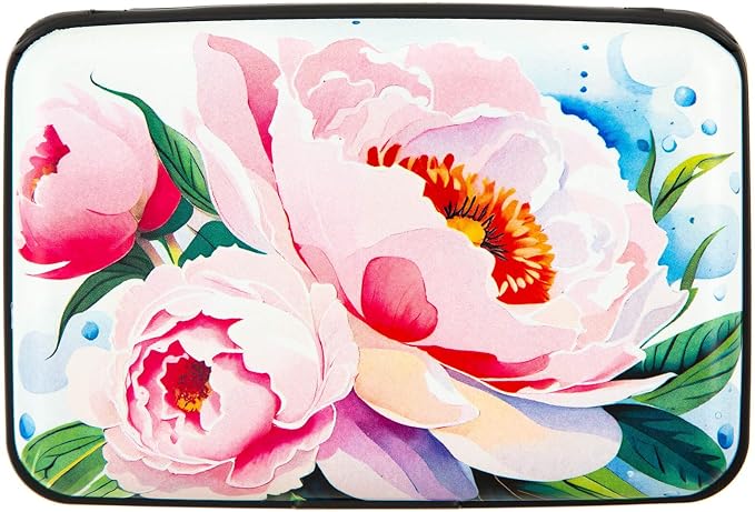 Credit Card Holder Small RFID Blocking Wallet Business Metal Slim Mini Aluminum Hard Case for Women Men by Kaabao