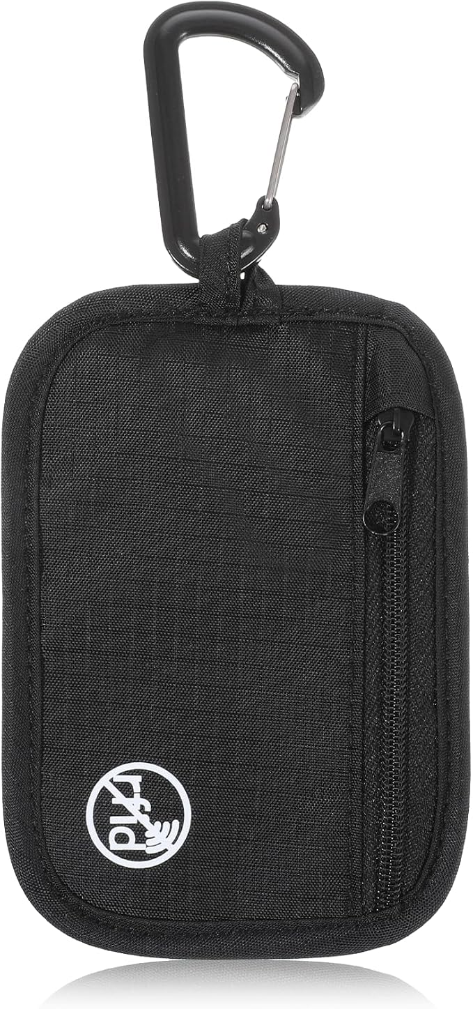 Clip Stash Pouch Minimalist Hidden Storage Wallet Lightweight Zipper Organizer Pouch Bag for Cards Boarding Pass ID Money by Unknown