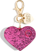 Personal Safety Alarm for Women - Pink Glitter Heart Self-Defense Keychain, LED Light - 125 Decibel Emergency Security Alarm (1 Count) by BLINGSTING