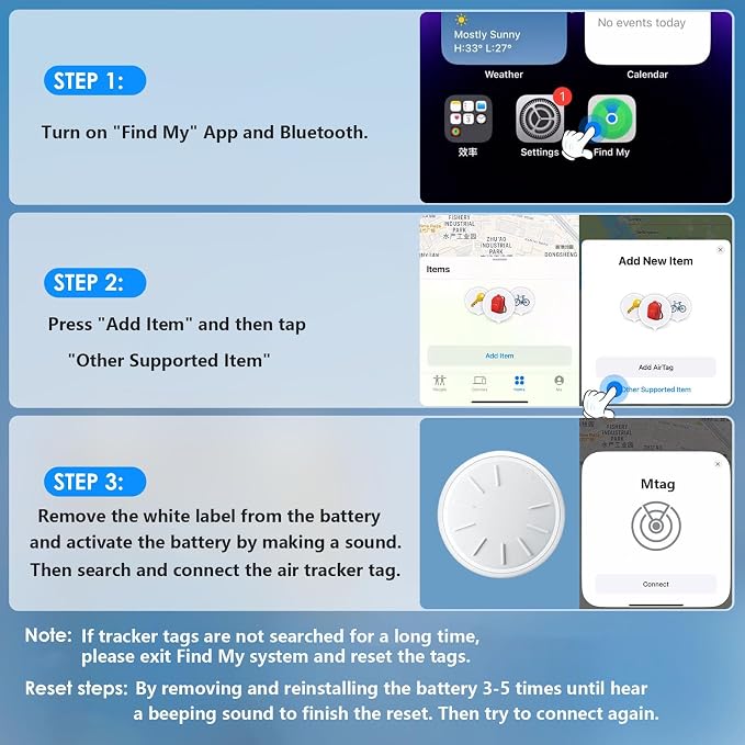 1PCS GPS Tracker for Vehicles,Car Tracker Work with Apple Find My(iOS Only),No Subscription Global Coverage Hidden Car Locator with Magnetic Case (Black) - Image 8