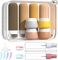 18Pack Travel Bottles for Toiletries TSA Approved Silicone Travel Containers for Toiletries, Leak Proof Refillable Liqus Shampoo And Conditioner travel Essentials toiletry Bottles (BPA Free) by Unknown