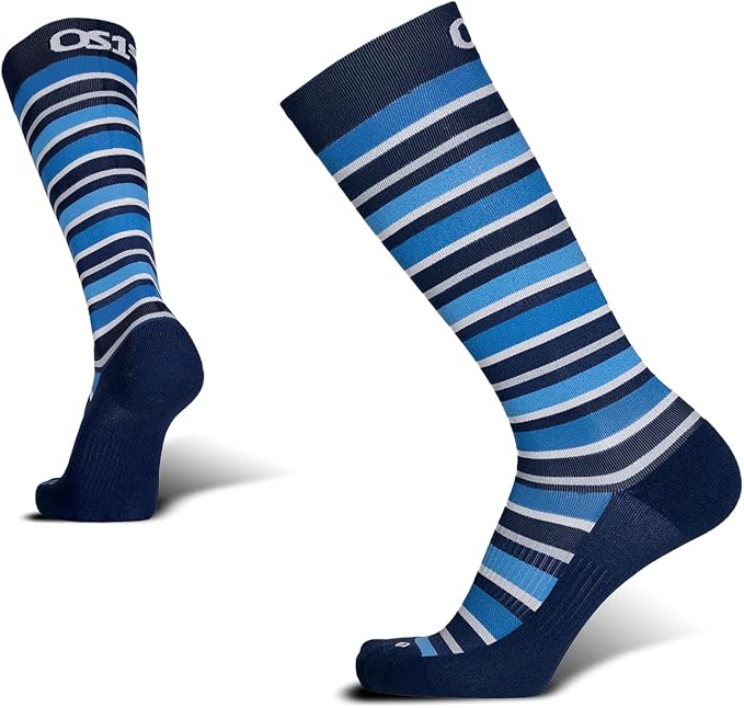 Wellness Compression Socks for circulation, swelling, deep vein thrombosis and calf cramps | 15-20mmHg by OS1st