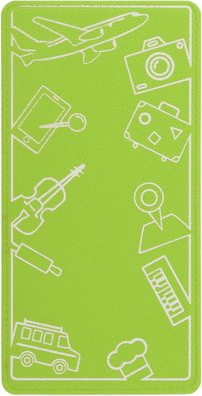 Airplane Phone Holder Flexible Flight Cell Phone Holder and Flexible Tablet Stand Airplane Travel Essential Accessories for Most Smartphones, Tablets(Color:Green) - Image 9