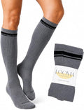 LOOMA Viscose from Bamboo Compression Socks for Women; 15-20mmHg Relief for Swelling, Travel, Nursing & Pregnancy; No-Slip by LOOMACOMPRESSION