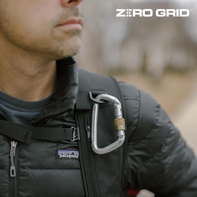 Zero Grid RFID Faraday Backpack, 45L Waterproof Roll Top Dry Bag, Black | Signal blocking lining shields phones, key fobs and cards. A sealed shell with built-in pockets on both straps - Image 6