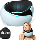 Travel Pillow for Airplanes, Memory Foam Airplane Neck Pillow for Train | Ergo Memory Foam Plane Travel Pillow, Travel Neck Pillows for Long Flights, Car, Train & Office Use by Rioicy