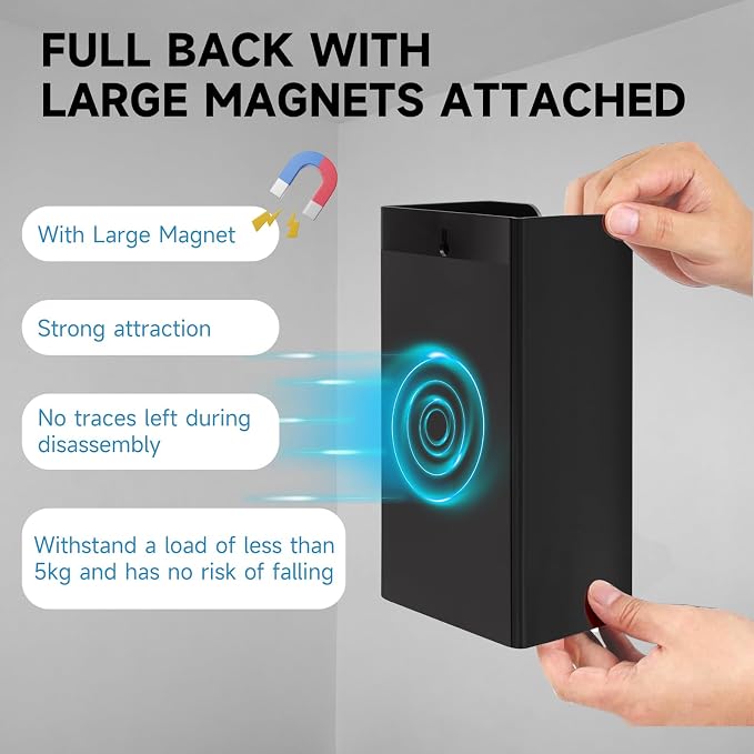 Magnetic Glove & Tissue Dispenser Holder - Holds Boxes of Gloves, Towels, Wipes, Tissues - Mount onto a Tool Box or in Garages, Workshops and Kitchens - Image 4