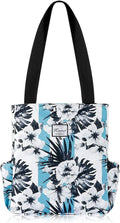 KAMO Floral Tote Bag - Waterproof Lightweight Handbags Travel Shoulder Bag for Hiking Yoga Gym Swimming Travel Beach by KAMO
