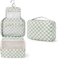 Narwey Small Hanging Travel Toiletry Bag for Women, Travel Bag for Toiletries, Makeup Bag Organizer Cosmetic Bags Make Up Bags for Girls by Narwey