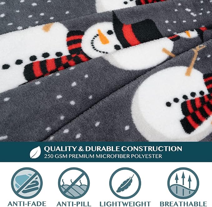 PAVILIA Wearable Blanket with Sleeves for Adult Women Men, Cozy Fleece Warm Wrap Throw with Arms, Gifts for Christmas, Wife - Image 7