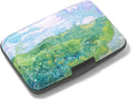 Rimilak Aluminuml Credit Card Holder,Field Painting | Mini Credit Card Wallet RFID Blocking Slim Metal Hard Case for Women Men by Rimilak