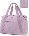 BAGSMART For Spirit Airlines Personal Item Bag, 23L Foldable Weekender Bags for Women Gym Tote Overnight Bag for Travel by BAGSMART