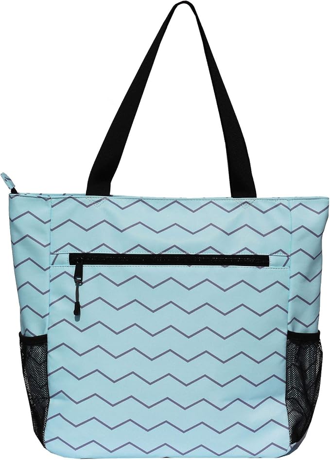 ESVAN Original Floral Water Resistant Large Tote Bag Shoulder Bag for Gym Beach Travel Daily Bags Upgraded - Image 6