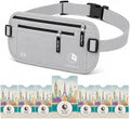 VENTURE 4TH Travel Money Belt with 7 RFID Sleeves - Silver by VENTURE4TH