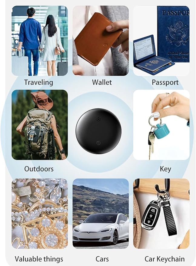 GPS Tracker for Vehicles No Subscription, iOS & Android, 2 Pack | IP66 Waterproof Car Tracker Tag, Precise Location Bluetooth Tracker Device, Compatible with Apple Find My & Google Find Hub - Image 9